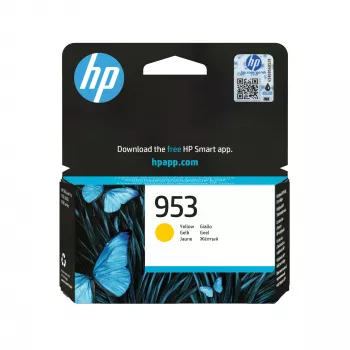 HP 953 kollane Originaal tindikassett, kollane, 1 tk, 630 lehekülge