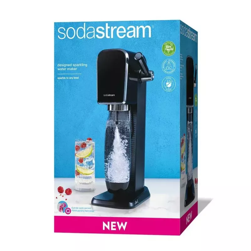 Soda Maker SodaStream ART Must Steel 1L Carbonator 60L