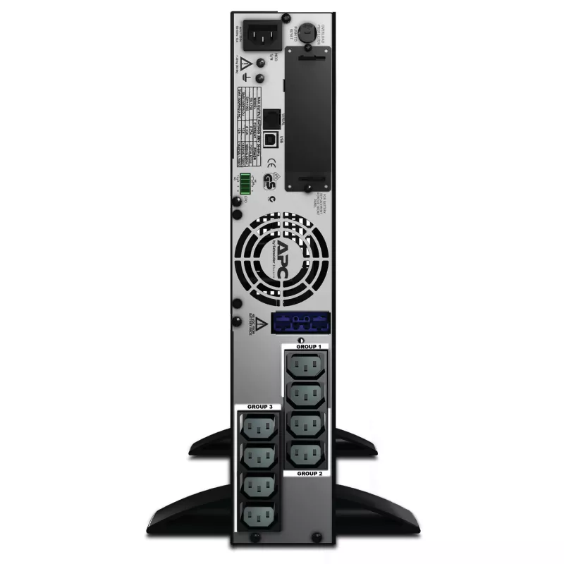 APC Smart-UPS X SMX1500RMI2U - 1500VA, 8x C13 väljund, USB, pikendatav tööaeg