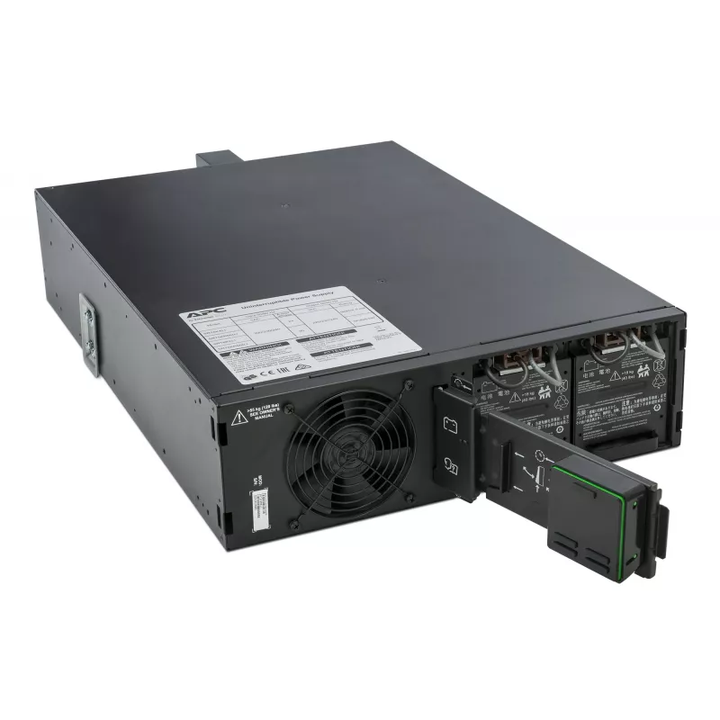 APC Smart-UPS On-Line SRT5KRMXLI - 5000VA, 6x C13, 4x C19 väljund, riiulipaigaldus, sisseehitatud NMC