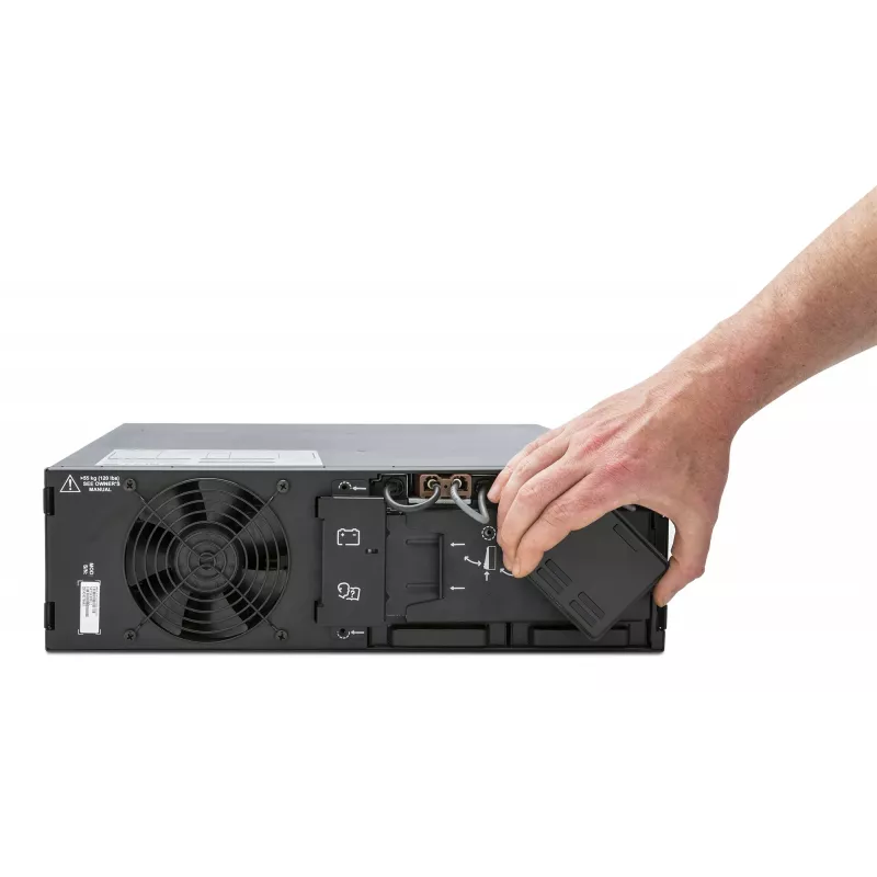 APC Smart-UPS On-Line SRT5KRMXLI - 5000VA, 6x C13, 4x C19 väljund, riiulipaigaldus, sisseehitatud NMC