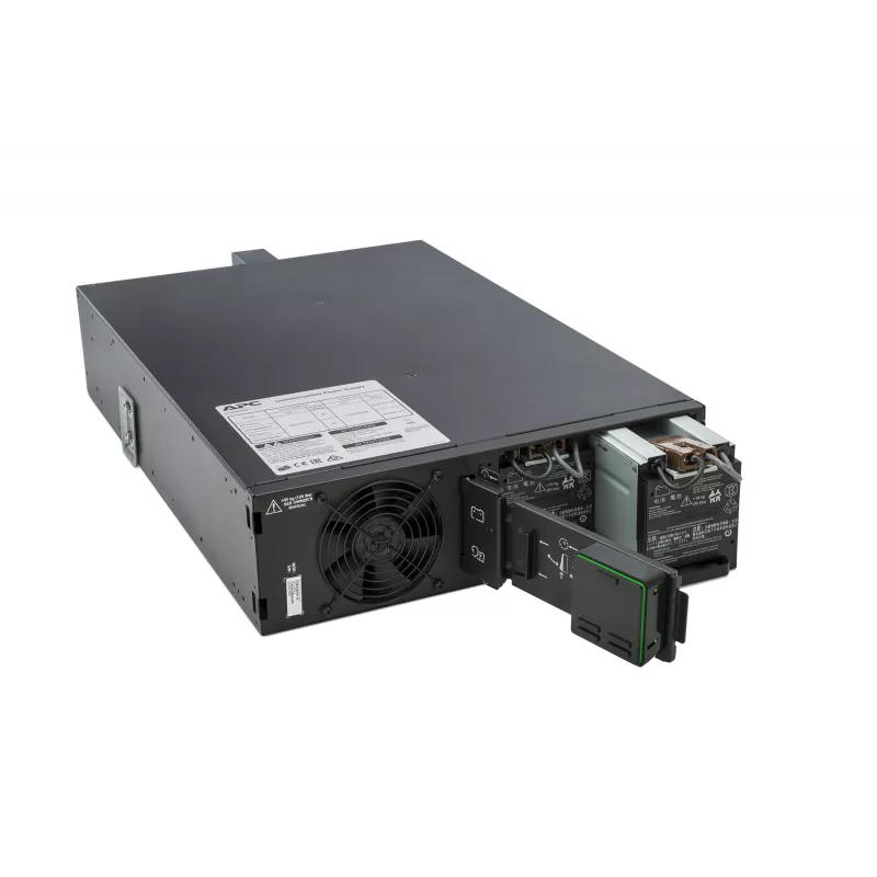 APC Smart-UPS On-Line SRT5KRMXLI - 5000VA, 6x C13, 4x C19 väljund, riiulipaigaldus, sisseehitatud NMC