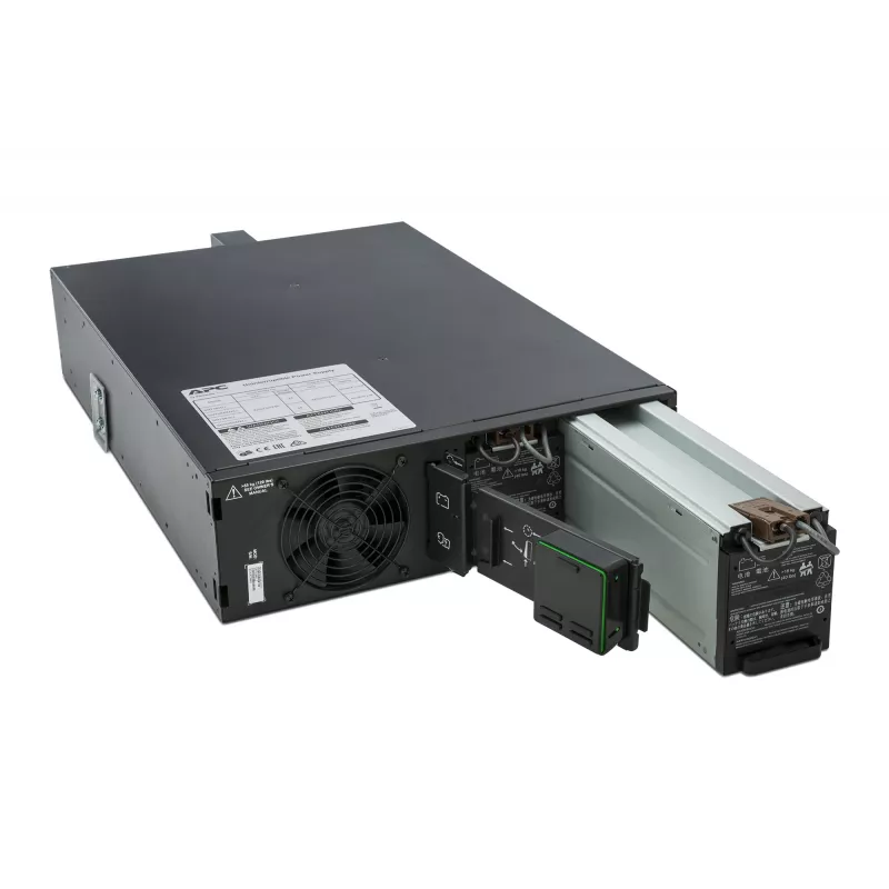 APC Smart-UPS On-Line SRT5KRMXLI - 5000VA, 6x C13, 4x C19 väljund, riiulipaigaldus, sisseehitatud NMC