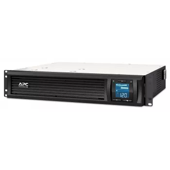 APC Smart-UPS C, Line Interactive, 1000VA, Rackmount 2U, 230V, 4x IEC C13 pistikupesa, SmartConnect port, USB ja jadaühendus, AVR, graafiline LCD