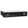 APC Smart-UPS C, Line Interactive, 1000VA, Rackmount 2U, 230V, 4x IEC C13 pistikupesa, SmartConnect port, USB ja jadaühendus, AVR, graafiline LCD