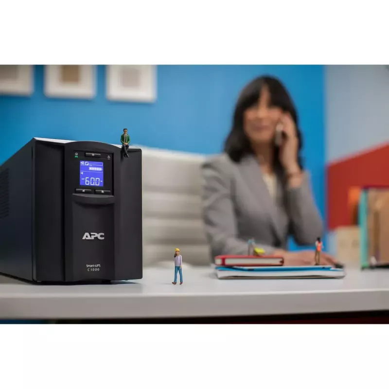 APC Smart-UPS C, Line Interactive, 1000VA, Tower, 230V, 8x IEC C13 pistikupesa, SmartConnect port, USB ja jadaliides, AVR, graafiline LCD