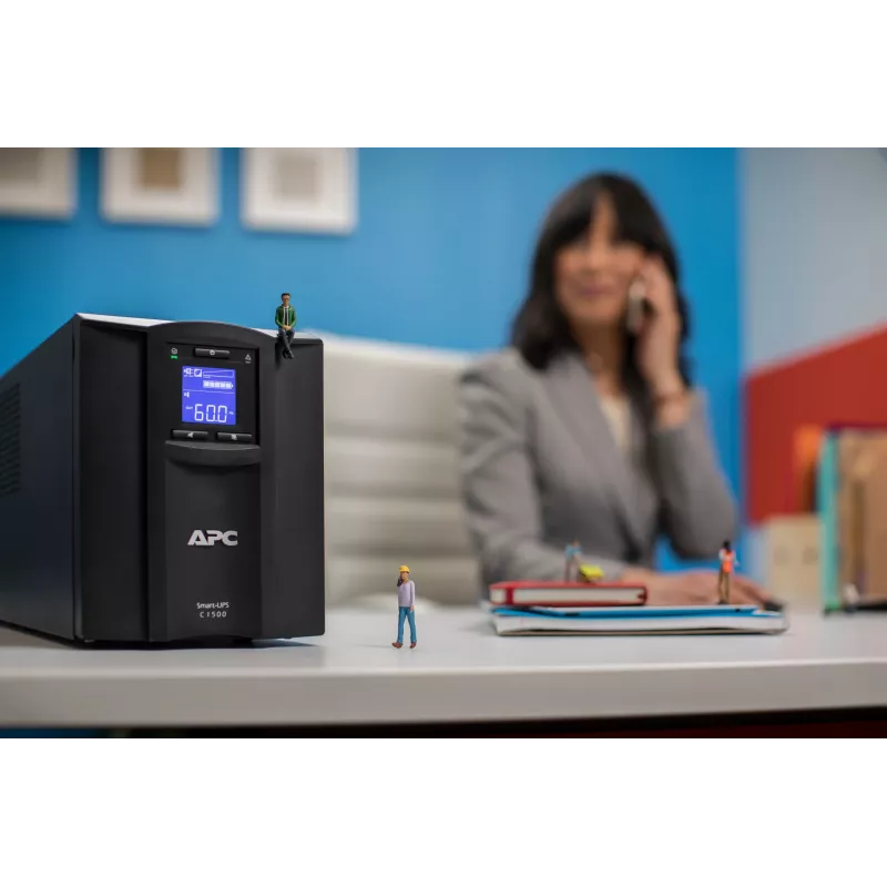 APC Smart-UPS SMC1500IC - 8x C13, USB, SmartConnect, 1500VA, Line-Interactive, 1.5 kVA, 900 W, siinus, 170 V, 300 V