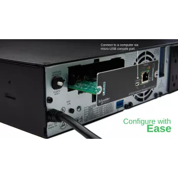 APC AP9640 Smart-UPS võrguhalduskaart (gen3), Võrguhalduskaart, SmartSlot, 12,1 mm, 11,4 mm, 38 mm, 80 g