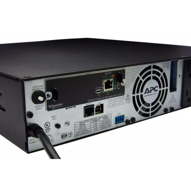 APC AP9640 Smart-UPS võrguhalduskaart (gen3), Võrguhalduskaart, SmartSlot, 12,1 mm, 11,4 mm, 38 mm, 80 g