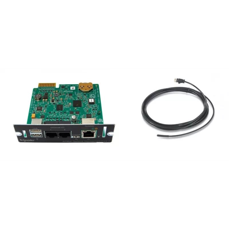 APC AP9641 Smart-UPS võrguhalduskaart (gen3) koos keskkonnaseirega