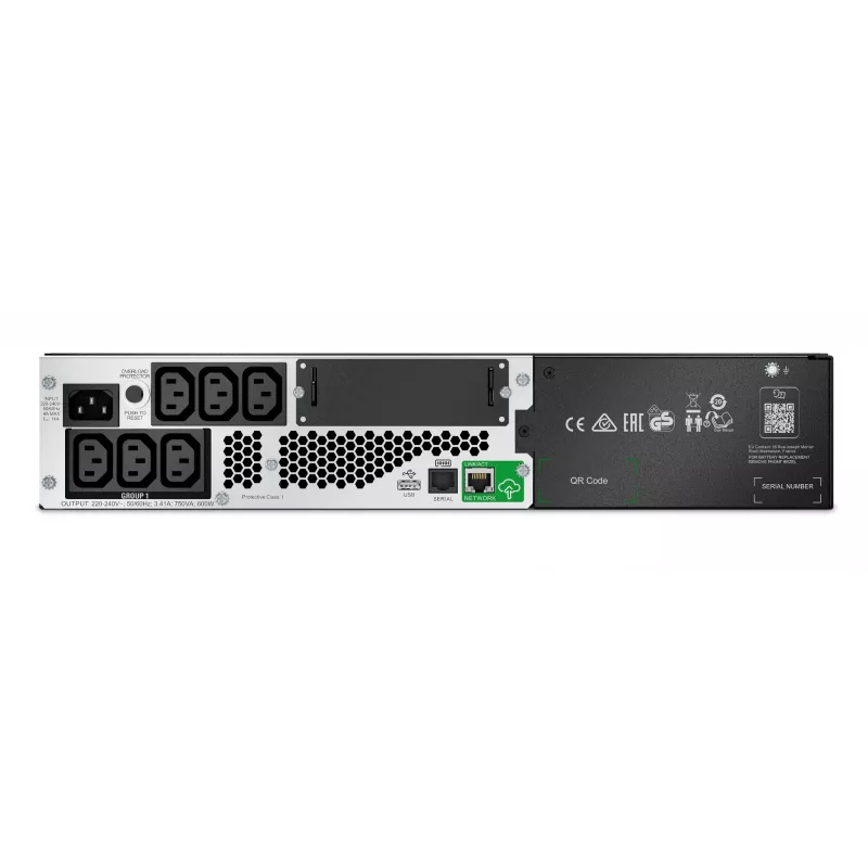 UPS APC Smart-UPS Line Interactive 750VA liitiumiooniga püstik/kapp 2U