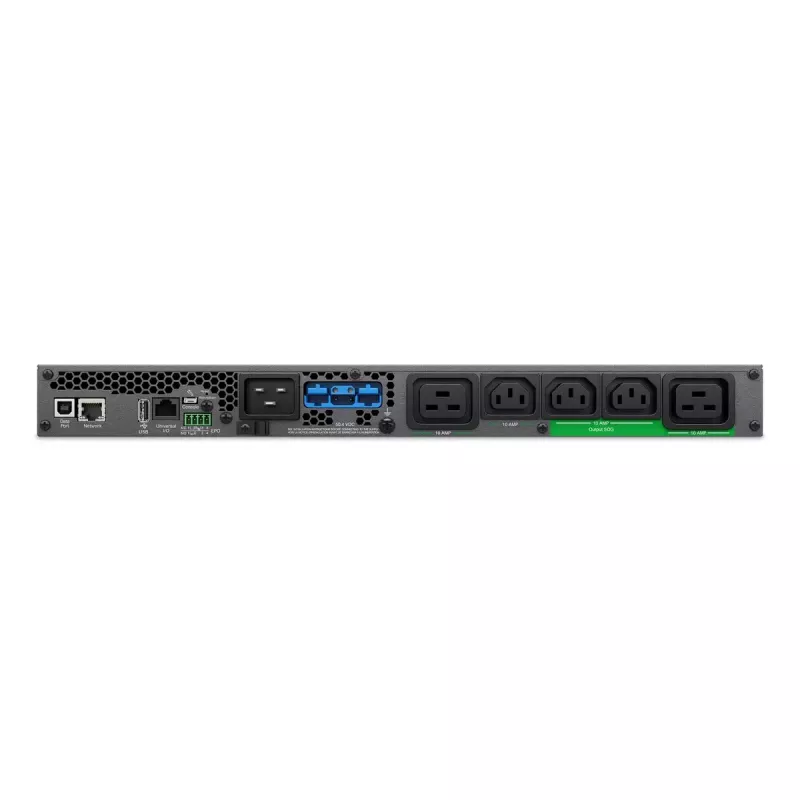 APC Smart-UPS Ultra Li-Ion SRTL3KRM1UINC, 3KW, 1U riiul/torn/seinale, 3x C13 ja 2x C19, NMC