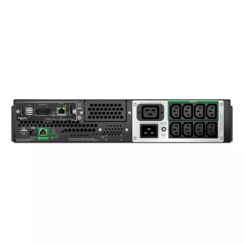 APC Smart-UPS Li-ion SMTL3000RMI2UCNC - 8xC13 ja 1xC19, riiulipaigaldus 2U, SmartConnect, NMC, 3000VA