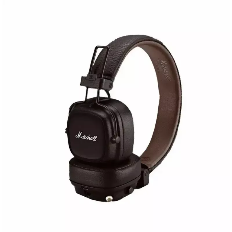 Kõrvaklapid MARSHALL Major V — kõrvapealsed Bluetooth 5.3, 100 h aku, USB-C, 3,5 mm, 32 Ω, 40 mm draiverid, pronks