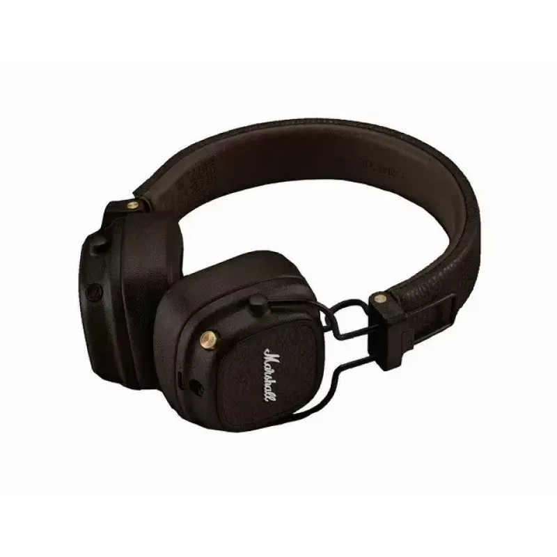 Kõrvaklapid MARSHALL Major V — kõrvapealsed Bluetooth 5.3, 100 h aku, USB-C, 3,5 mm, 32 Ω, 40 mm draiverid, pronks