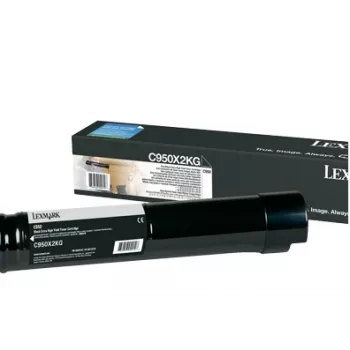 Toonerikassett Lexmark C950X2KG 15000 lehekülge Must