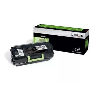 Toner Kassett Lexmark 522H 3000 lehekülge Must