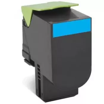 Kassett Lexmark 80C2HCE 3000 lehekülge Tsüaan