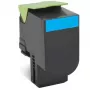 Kassett Lexmark 80C2HCE 3000 lehekülge Tsüaan