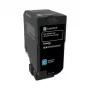 Laser-tonerikassett Lexmark 74C2SCE 3000 lehekülge tsüaan