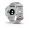 Nutikell GARMIN Forerunner 55 — 42 mm ümmargune spordikell, GPS/GLONASS/Galileo, 14-päevane aku, 5 ATM, valge silikoonrihm
