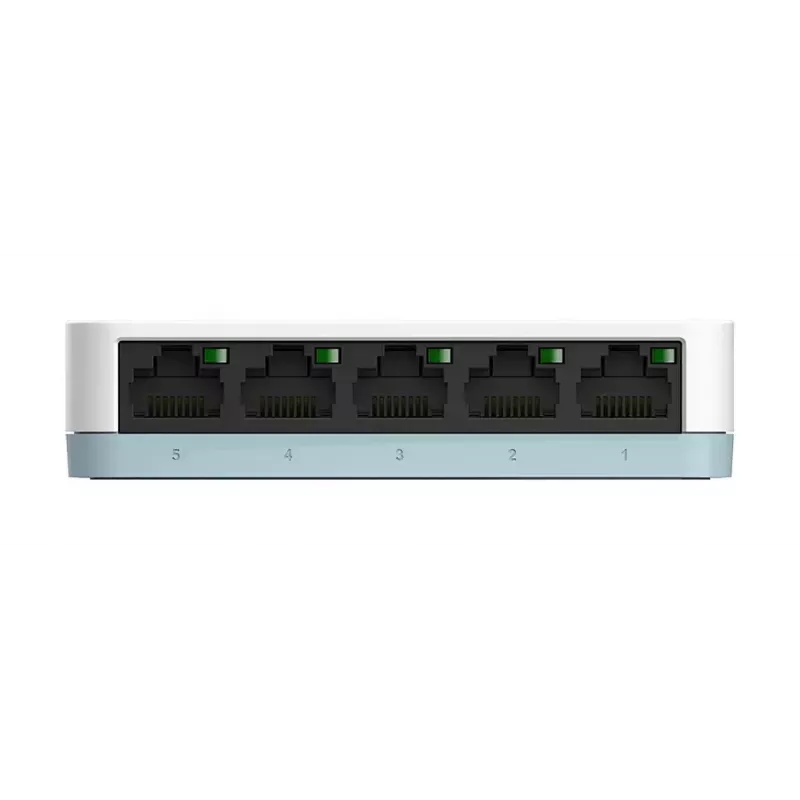 D-Link DGS-1005D/E võrgulüliti, haldamata L2, Gigabit Ethernet (10/100/1000), valge