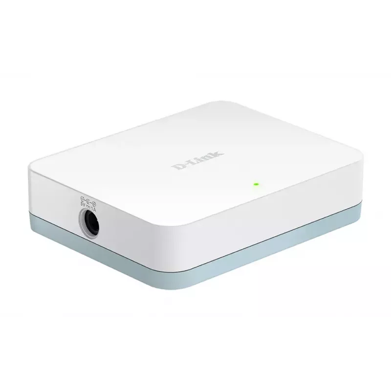 D-Link DGS-1005D/E võrgulüliti, haldamata L2, Gigabit Ethernet (10/100/1000), valge