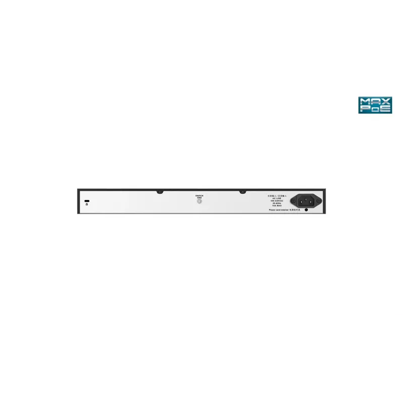 D-Link 24-portine laua-Gigabit-haldamata PoE-lüliti 2 x 100/1000Mbps kombopordiga