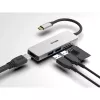 D-Link 5-in-1 USB-C jaotur HDMI ja SD/microSD-kaardilugejaga
