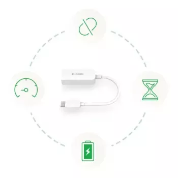 Ethernet-adapter D-Link DUB-E250 USB-C 2.5G
