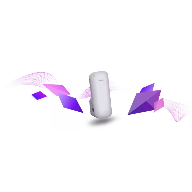 D-Link AX1800 Mesh Wi-Fi 6 võrgu repiiter Valge 100, 1000 Mbit/s