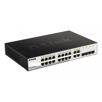 D-Link DGS-1210-20 Hallatav L2 Gigabit Ethernet (10/100/1000) 1U Must