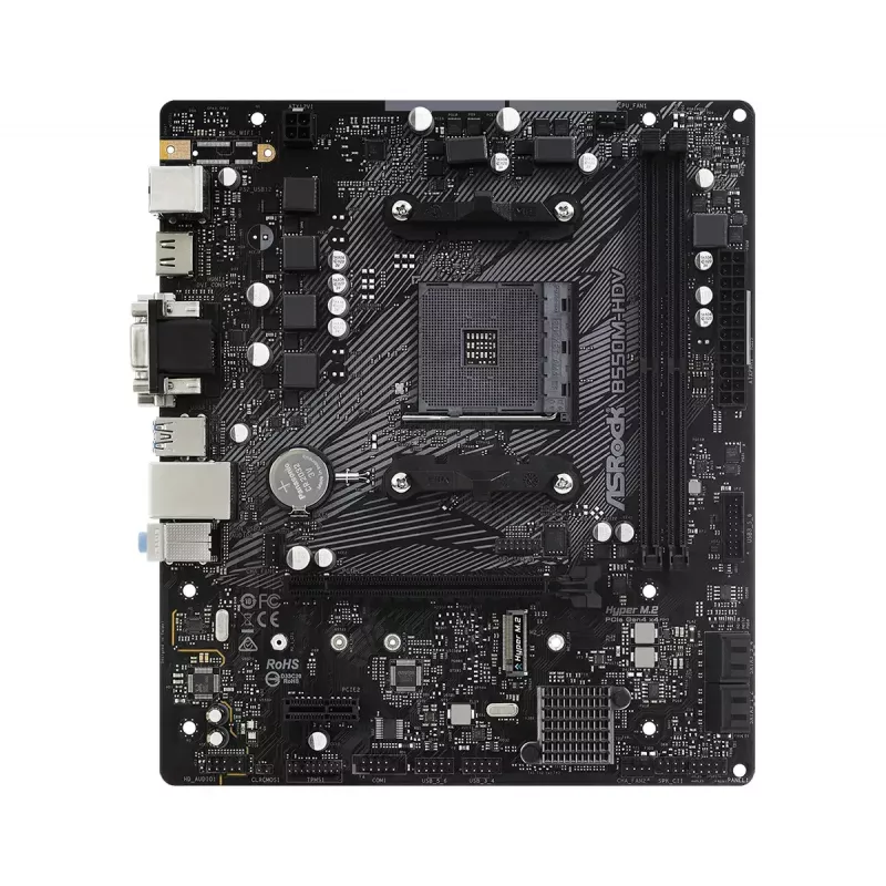 Emaplaat ASRock B550M-HDV AMD B550 Socket AM4 micro ATX
