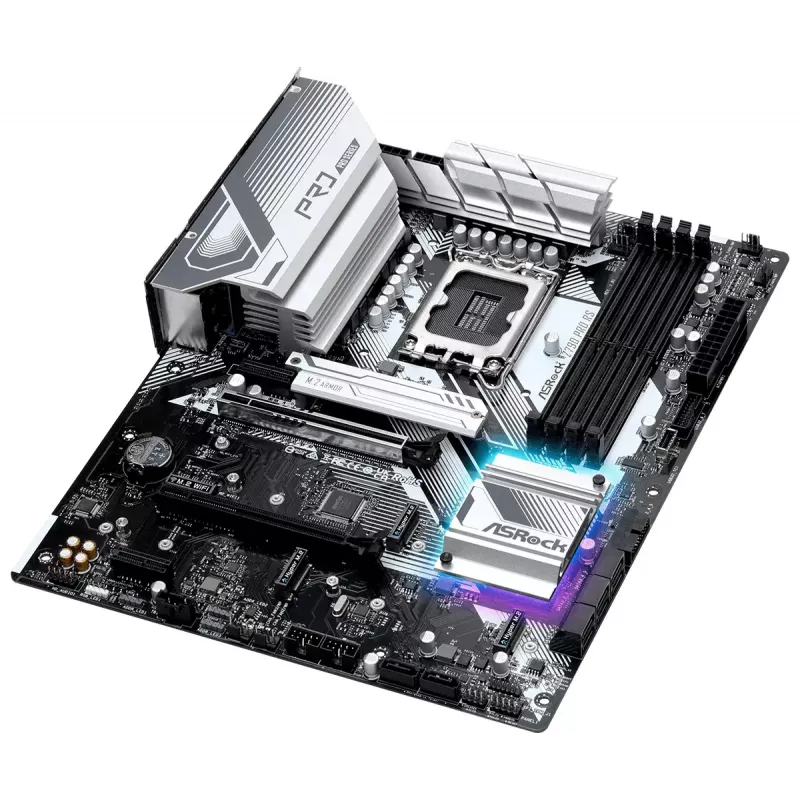 Emaplaat ASRock Z790 Pro RS — Intel Z790, LGA 1700, ATX, DDR5, 4 DIMM, 128GB, 2.5Gb LAN