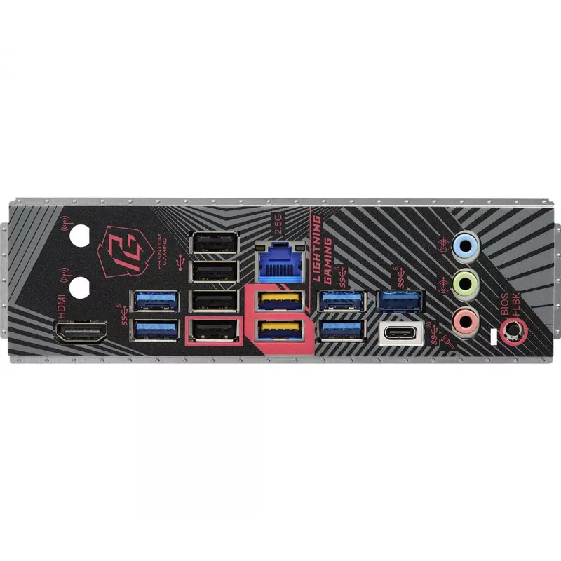 ASRock emaplaat B650 PG Lightning AM5 AMD B650 USB 3.2 SATA 3 7.1ch HD Audio ATX