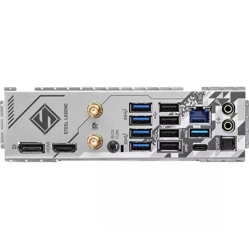 Emaplaat ASRock B650 Steel Legend WiFi — AMD B650, Socket AM5, ATX, DDR5, 4x DIMM, 192 GB, Wi‑Fi 6E, 2.5Gb LAN