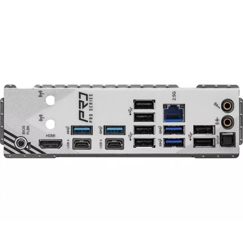 Emaplaat ASRock X870 PRO RS ATX AMD Socket AM5, DDR5, 4x DIMM, 256GB, PCIe Gen5 M.2, 2.5Gb LAN
