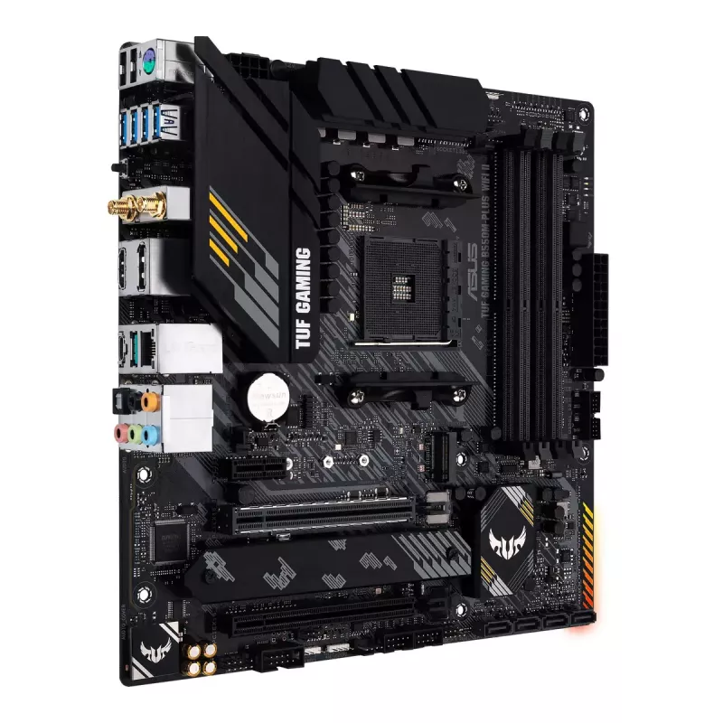 Emaplaat ASUS TUF GAMING B550M-PLUS WIFI II AMD B550 pesa AM4 micro ATX