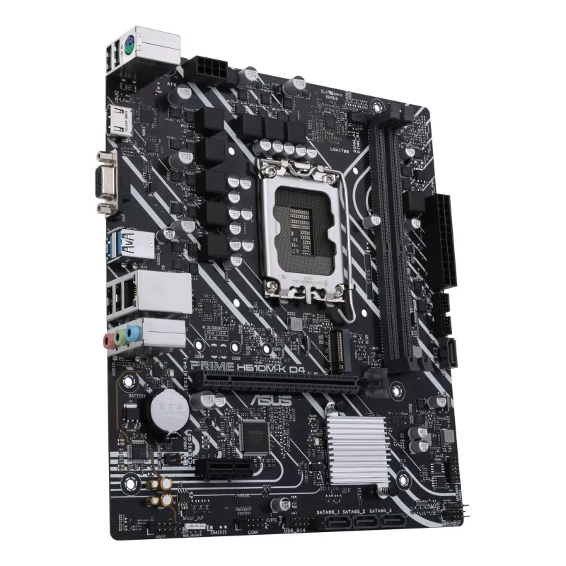 ASUS PRIME H610M-K D4 Intel H610 LGA 1700 micro ATX