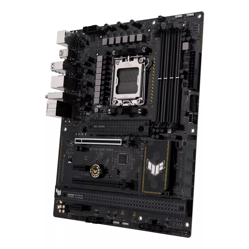 Emaplaat ASUS TUF GAMING B650-PLUS WIFI — AMD B650, Socket AM5, ATX, DDR5, 4 DIMM, Wi‑Fi 6, 2.5Gb LAN, 3x M.2