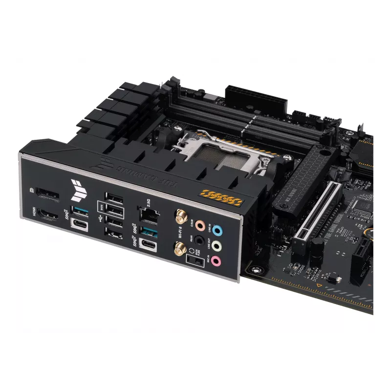 Emaplaat ASUS TUF GAMING B650-PLUS WIFI — AMD B650, Socket AM5, ATX, DDR5, 4 DIMM, Wi‑Fi 6, 2.5Gb LAN, 3x M.2