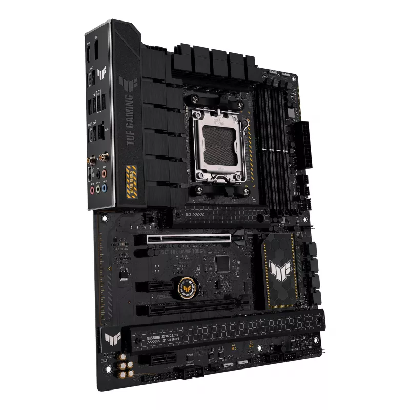 Emaplaat ASUS TUF GAMING B650-PLUS WIFI — AMD B650, Socket AM5, ATX, DDR5, 4 DIMM, Wi‑Fi 6, 2.5Gb LAN, 3x M.2