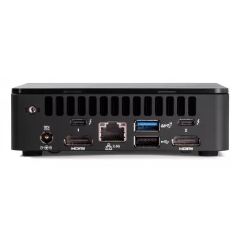 Mini PC barebone ASUS NUC 12 Pro Slim Kit RNUC12WSKI700002I — Intel Core i7-1260P, toetab kuni 64 GB DDR4, 2x M.2 SSD, Wi‑Fi 6E, Thunderbolt 4