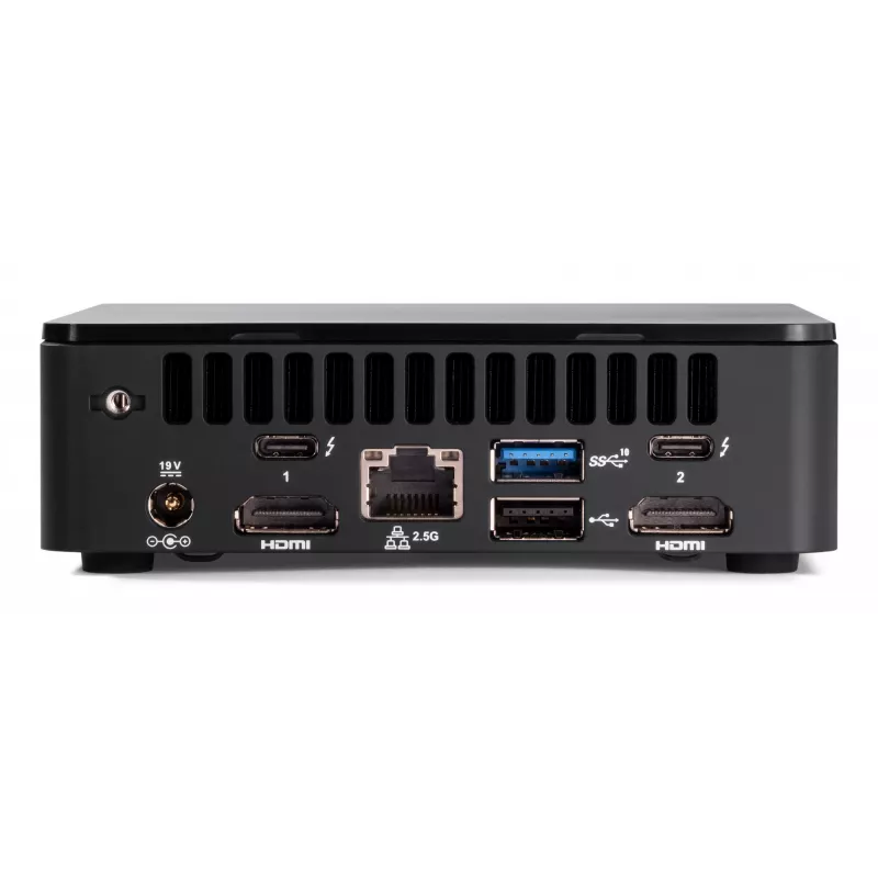 Mini PC barebone ASUS NUC 12 Pro Slim Kit RNUC12WSKI700002I — Intel Core i7-1260P, toetab kuni 64 GB DDR4, 2x M.2 SSD, Wi‑Fi 6E, Thunderbolt 4