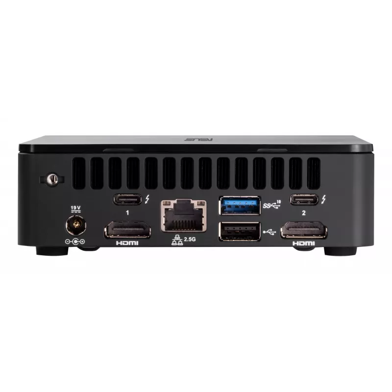 Mini PC barebone ASUS NUC 12 Pro Slim Kit RNUC12WSKI700002I — Intel Core i7-1260P, toetab kuni 64 GB DDR4, 2x M.2 SSD, Wi‑Fi 6E, Thunderbolt 4