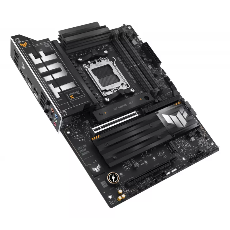 Emaplaat ASUS TUF GAMING X870-PLUS WIFI — AMD X870, Socket AM5, ATX, DDR5, 4 DIMM, Wi‑Fi 7, Bluetooth 5.4