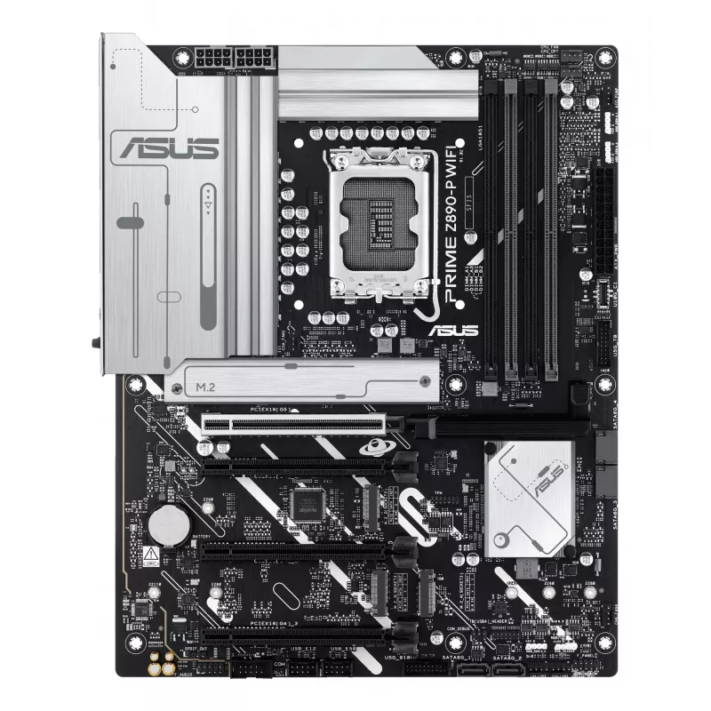 Emaplaat ASUS PRIME Z890‑P WIFI Intel Z890 LGA 1851 ATX, DDR5, 4x DIMM, 4x M.2, Wi‑Fi 7, 2.5Gb LAN