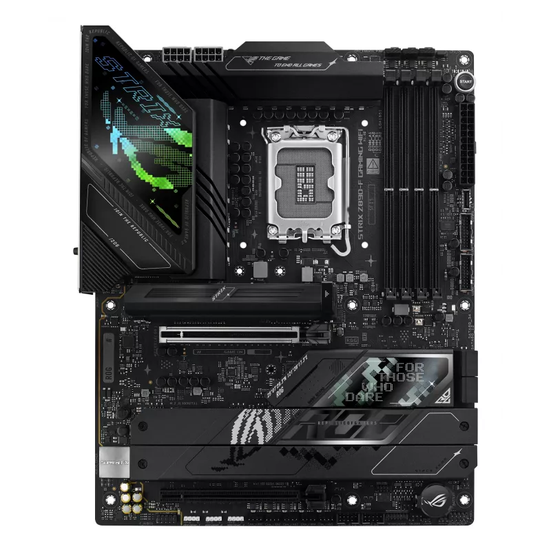 Emaplaat ASUS ROG STRIX Z890-F GAMING WIFI — Intel Z890, LGA 1851, ATX, DDR5, 4x DIMM, 192GB, Wi‑Fi 7, Bluetooth 5.4
