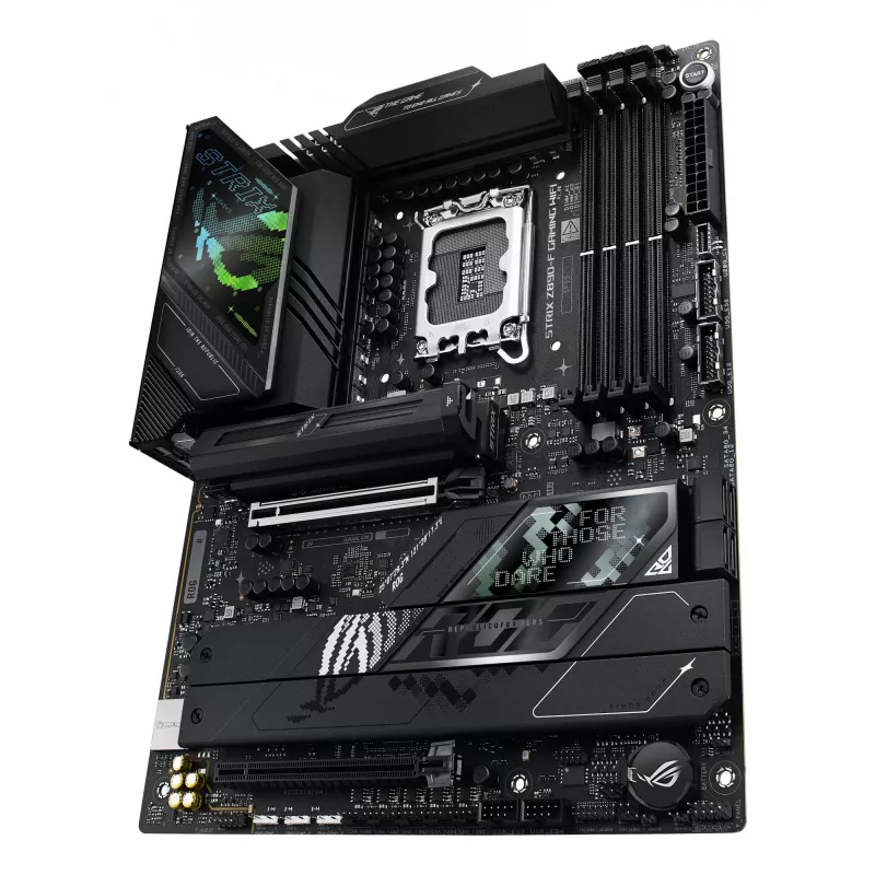 Emaplaat ASUS ROG STRIX Z890-F GAMING WIFI — Intel Z890, LGA 1851, ATX, DDR5, 4x DIMM, 192GB, Wi‑Fi 7, Bluetooth 5.4