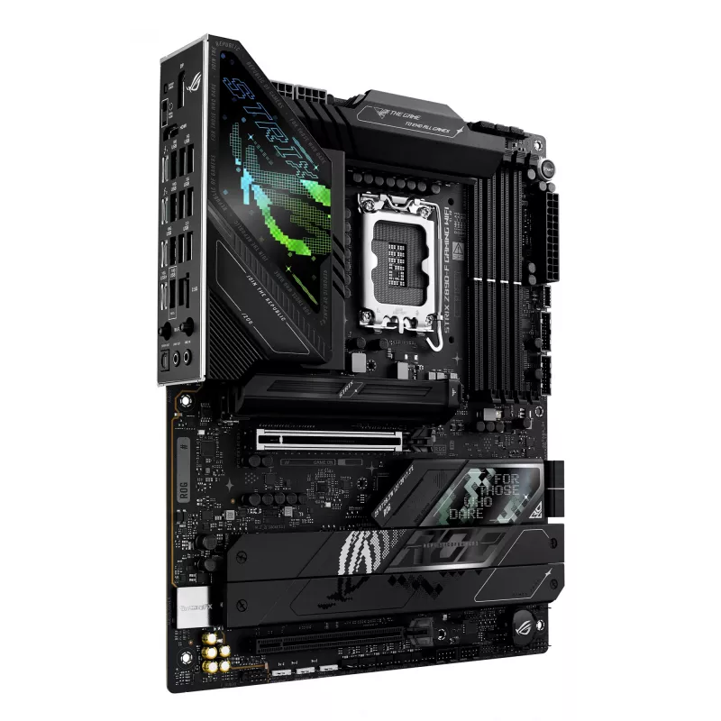 Emaplaat ASUS ROG STRIX Z890-F GAMING WIFI — Intel Z890, LGA 1851, ATX, DDR5, 4x DIMM, 192GB, Wi‑Fi 7, Bluetooth 5.4